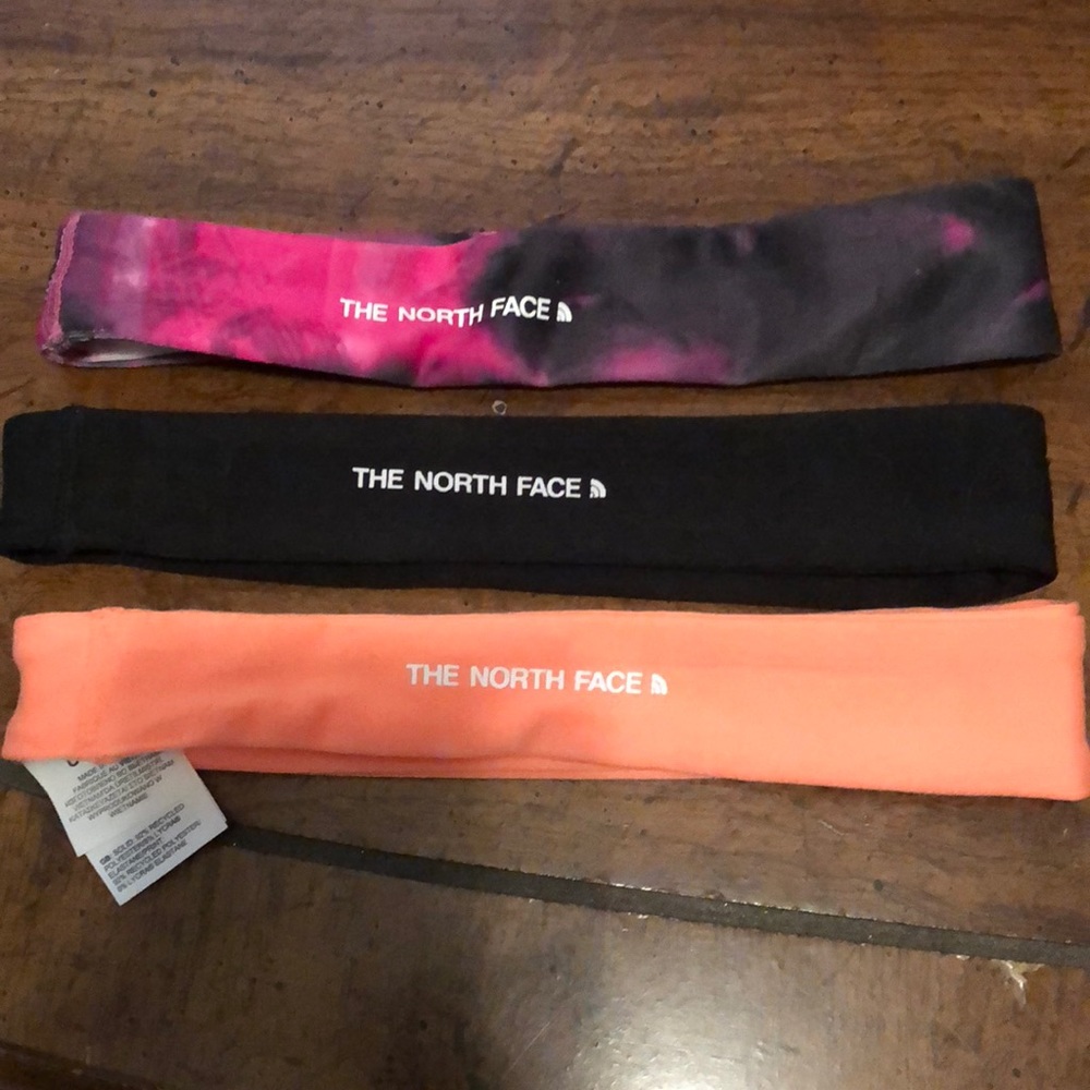 North Face head bands